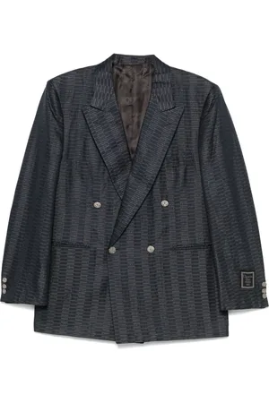 Dior Blazer con motivo de rayas 1990