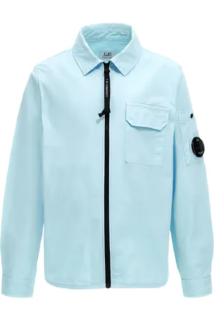 C.P. Company Chamarra con detalle Lens