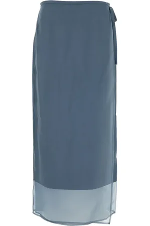 Brunello Cucinelli Falda midi Jupe