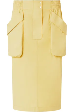 Pinko Falda midi de algodón