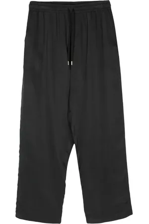 COSTUMEIN Pantalones satinados con diseño recto