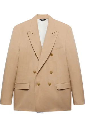 GCDS Blazer con efecto mélange