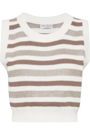Brunello Cucinelli Camiseta con cuello redondo
