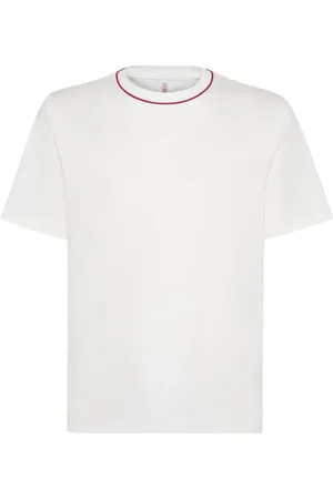 Brunello Cucinelli Playera de algodón