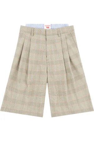 Charles Jeffrey Loverboy Shorts de vestir a cuadros