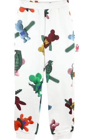WALTER VAN BEIRENDONCK Pants estampados