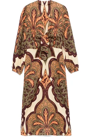 JOHANNA ORTIZ Vestido midi Across Paradise