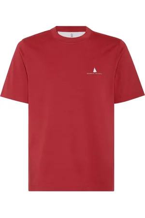 Brunello Cucinelli Playera de algodón