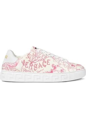 VERSACE Tenis bajos con detalles