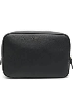 SMYTHSON Bolsa de mano con logo estampado