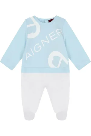 Aigner Jumpsuit corto con logo estampado