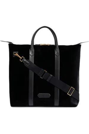 Tom Ford Bolsa de viaje con efecto de piel de cocodrilo