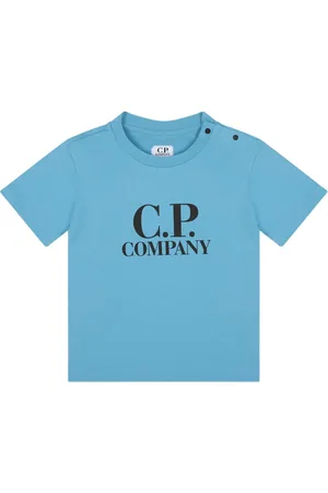 C.P. Company Playera con logo estampado