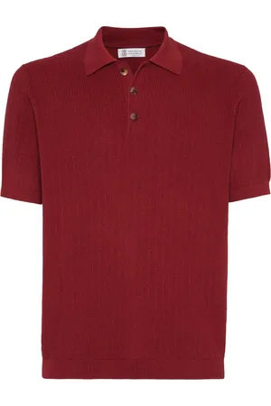 Brunello Cucinelli Playera tipo polo