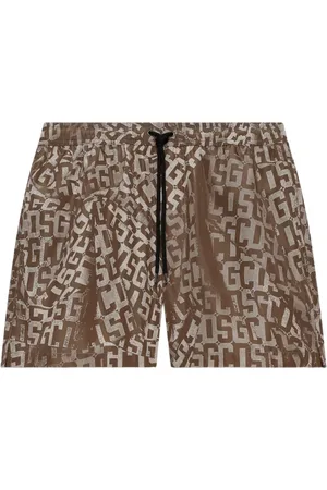 GCDS Shorts de playa Essentials Monogram
