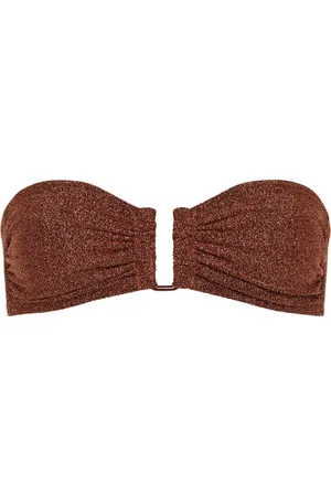 ERES Top de bikini Flamboyant con diseño fruncido