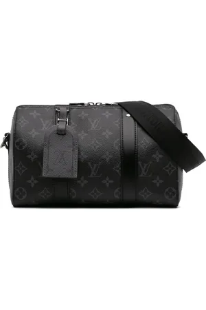 LOUIS VUITTON Bolsa crossbody Monogram Eclipse City Keepall 2021-2025