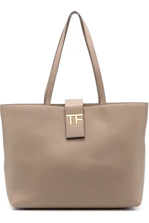 Tom Ford Tote con placa del logo
