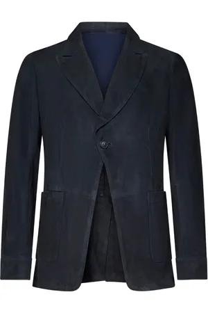 Franzese Blazer de gamuza