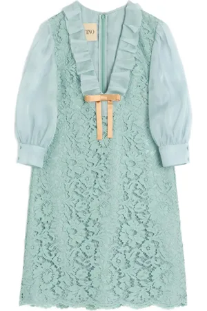 VALENTINO GARAVANI Vestido corto con motivo de encaje