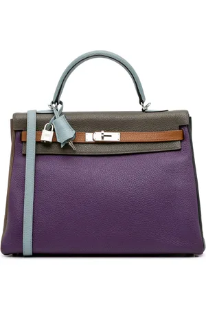 Hermès Bolsa satchel Togo Kelly II Retourne 35 2012