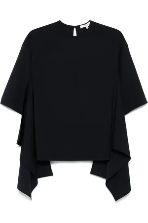 tibi Blusa con moño en la parte delantera