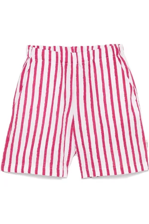 DOUUOD KIDS Shorts con motivo de rayas