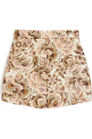 VALENTINO GARAVANI Shorts con motivo floral en jacquard
