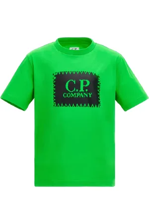C.P. Company Playera con logo estampado