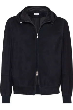 Brunello Cucinelli Sudadera con cierre y capucha