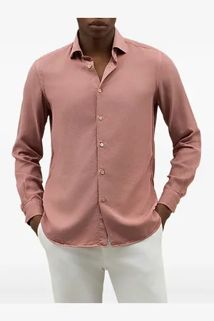 Boglioli Camisa texturizada manga larga