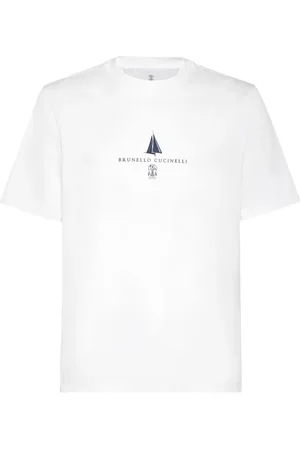 Brunello Cucinelli Playera de algodón
