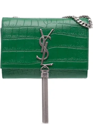 Saint Laurent Bolsa crossbody Kate pequeña en relieve con borla 2013-2025