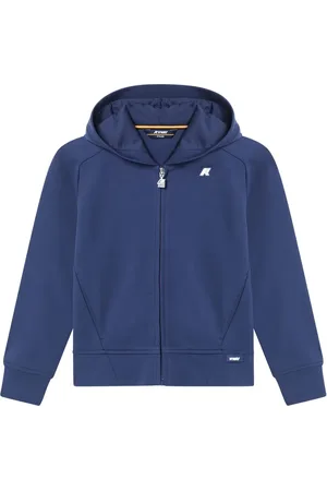K-Way Hoodie con logo y cierre