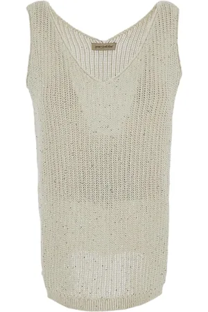 GENTRYPORTOFINO Chaleco tejido crochet