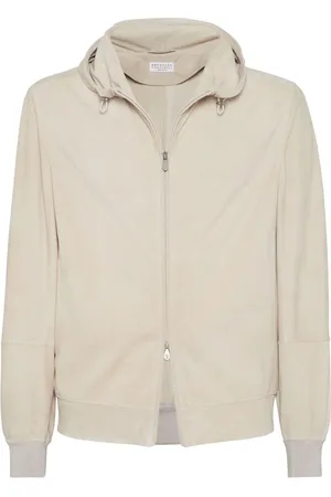Brunello Cucinelli Sudadera con cierre y capucha