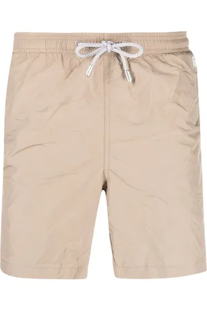MC2 SAINT BARTH Shorts de baño con parche del logo