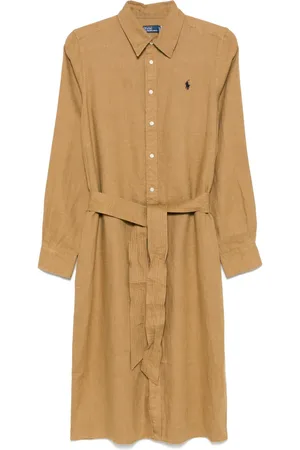 Ralph Lauren Vestido midi con forro