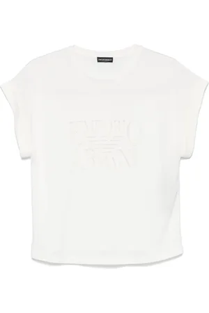 Emporio Armani Playera con detalle del logo