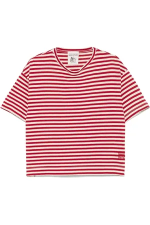 SEMICOUTURE Playera con motivo de rayas