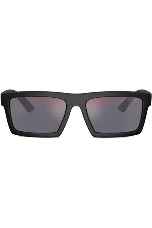 Prada Lentes de sol con armazón rectangular