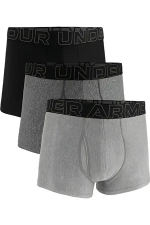 Under Armour Set de tres bóxeres con logo estampado