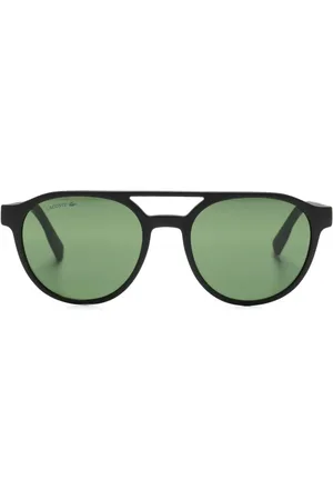Lacoste Lentes de sol con armazón redonda