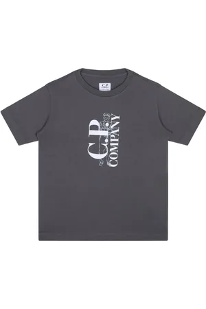 C.P. Company Playera con logo estampado