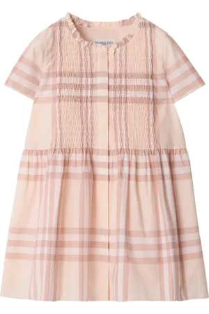 Burberry Vestido con cuadros estampados