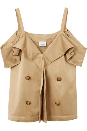 Burberry Blusa con hombros descubiertos