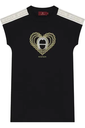 Aigner Playera con detalle de cadena de corazón