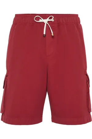 Brunello Cucinelli Shorts cargo con bolsillos