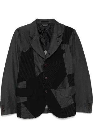 Comme des Garçons Blazer con diseño patchwork