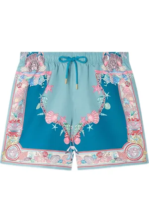 VERSACE Shorts de playa Coral Theater